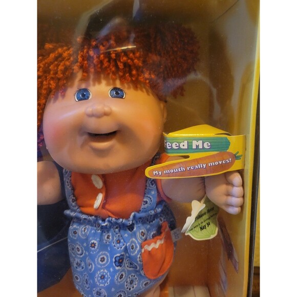 Vintage CABBAGE PATCH KIDS Collectors Doll SnackTime Kid Tiffanie Britt NIB HTF - Picture 2 of 11